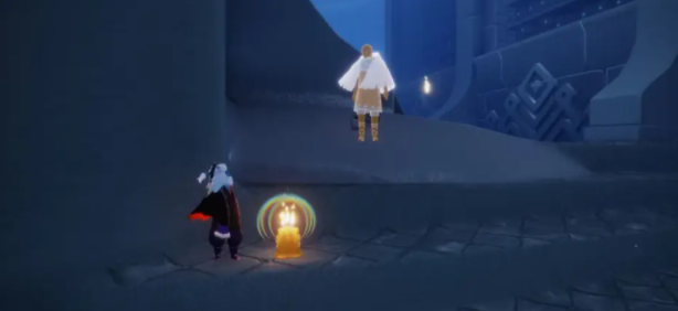 月光遇游戏中，如何在季节一开始找到蜡烛的位置？