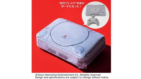 怀旧玩家欢呼！首代PlayStation主机造型收纳包！