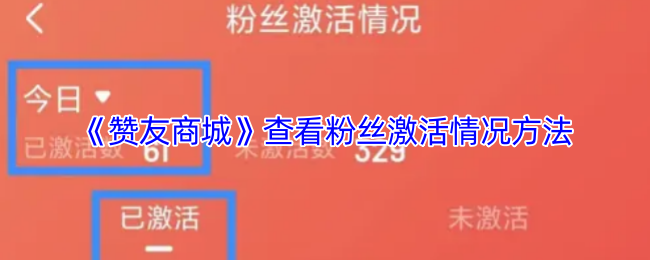 《环海商城》粉丝激活状态查询技巧