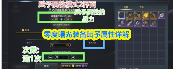 装备属性全面解析：零度曙光的秘密