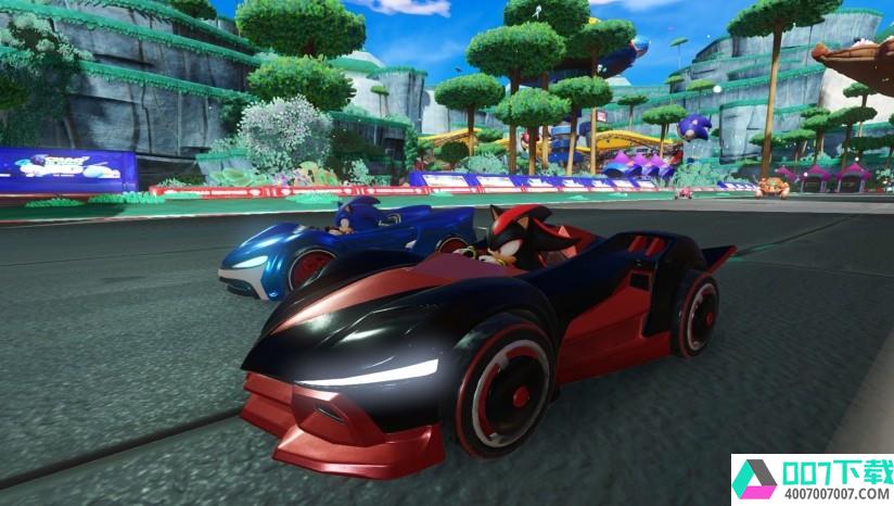 sonic racing car