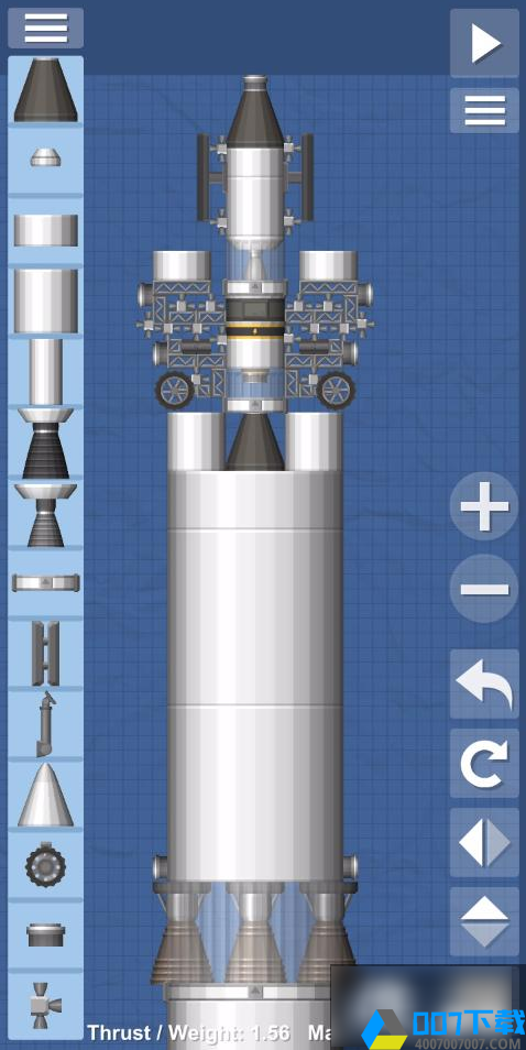 航天模拟器火箭制造图