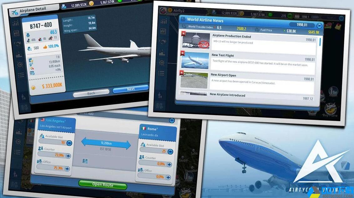 航空大亨3手游下载_航空大亨3手游最新版免费下载